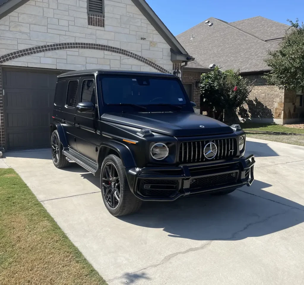 Exterior clean Mercedes G Wagon
